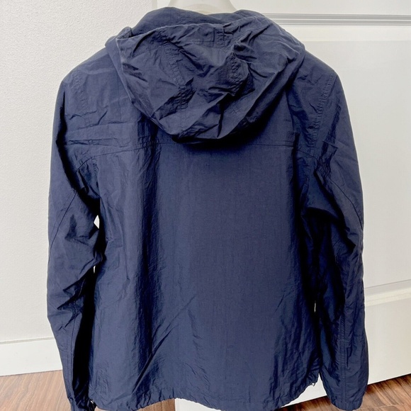 Maison Kitsune Mens Jacket MEDIUM Spring Fox Technical Windbreaker Navy - Picture 11 of 13